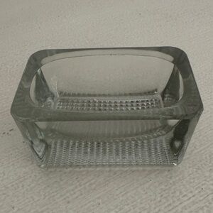 Vintage Ring Holder/Glass Soap Dish